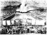 Israel round the Tabernacle with the pillar of cloud